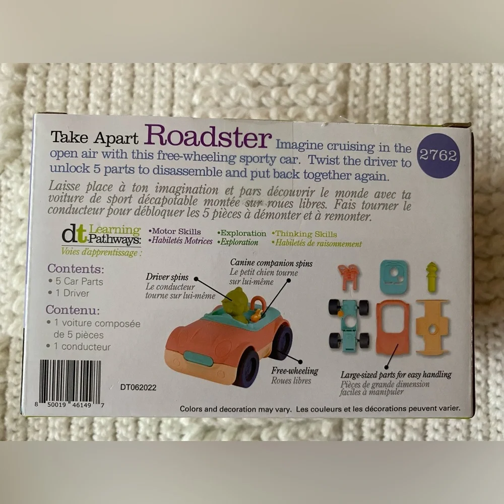 Take-Apart Roadster Discovery Toys